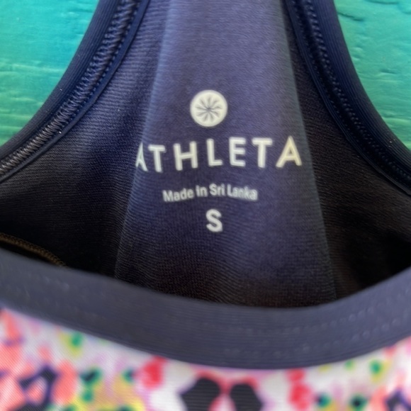ATHLETA SHOREBREAK IKAT ATHLETIC RACERBACK DRESS SIZE SMALL EUC - Picture 7 of 9